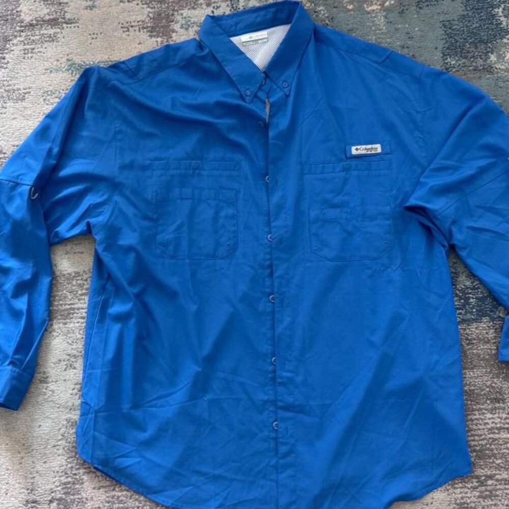 Columbia-sportswear Men's Blue Shirt